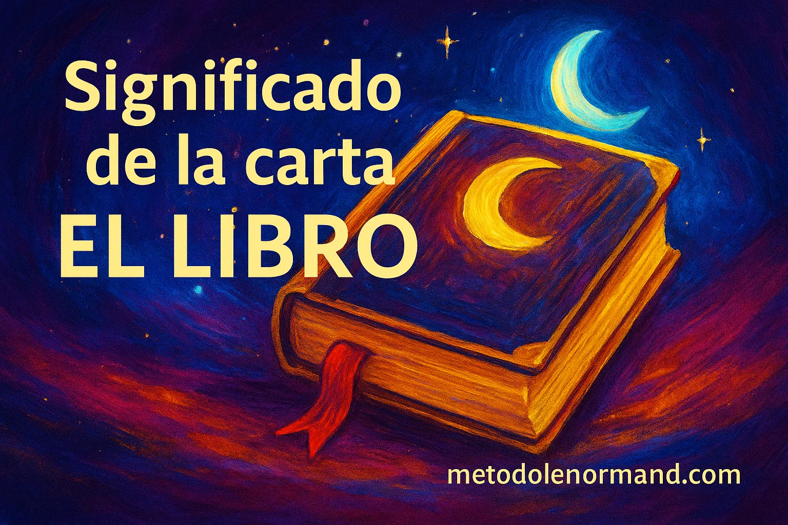 Carta del Libro Lenormand - Conocimiento y secretos