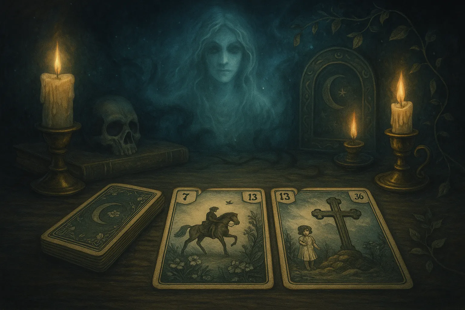 Mensajes del Más Allá con las Cartas Lenormand: Cómo Conectar con los Difuntos a Través de la Tirada Espiritual