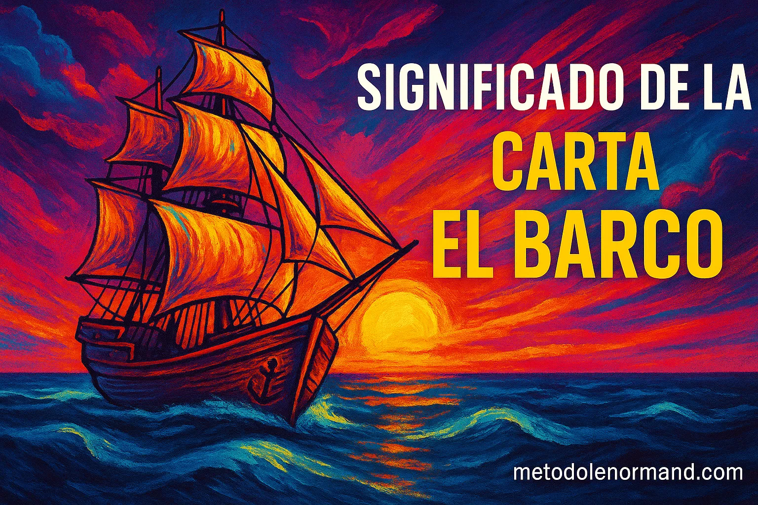 Carta del Barco Lenormand - Movimiento y cambio