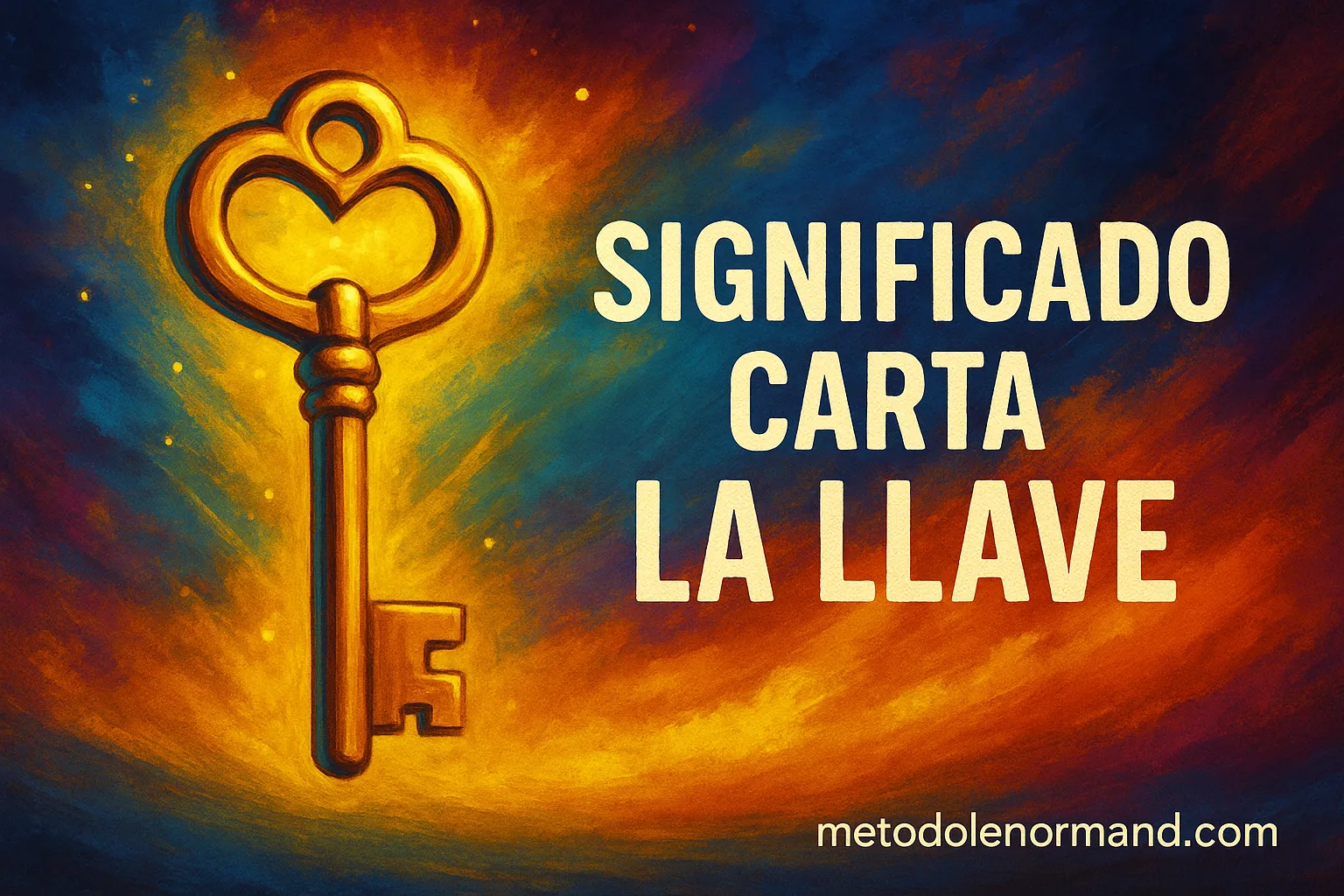 Carta de la Llave Lenormand: descubrimientos, soluciones y apertura de puertas