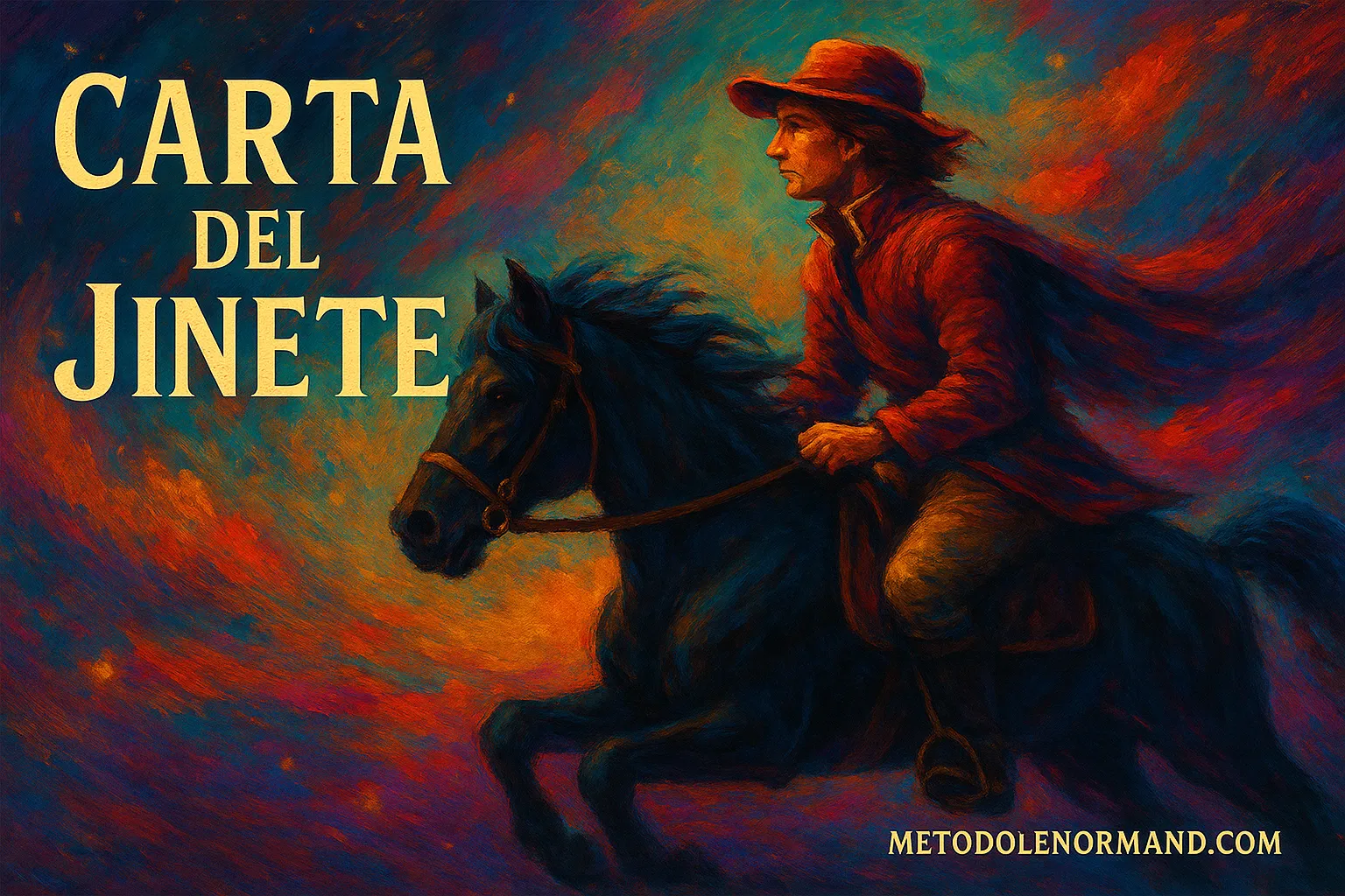 Significado de la carta el jinete en el Método Lenormand: guía completa