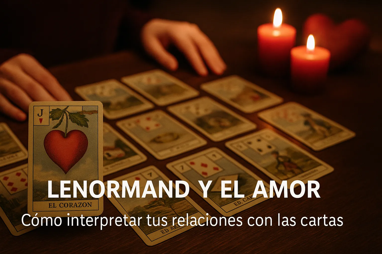 Lenormand y el Amor: Cómo interpretar tus relaciones con las cartas